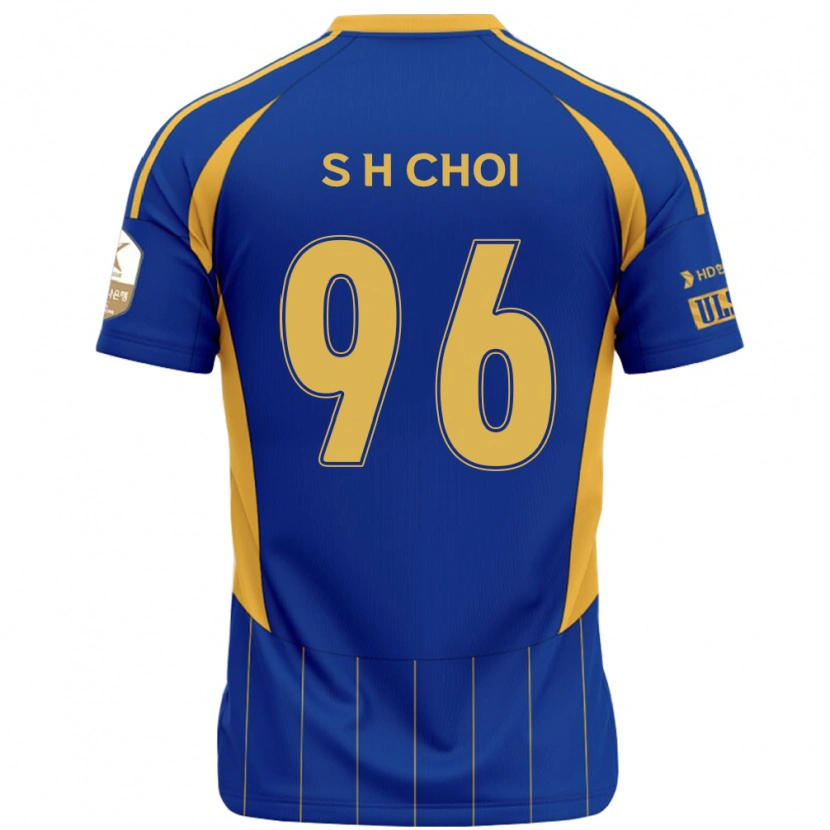 Danxen Kvinnor Seok-Hyeon Choi #96 Kungsblå Gul Hemmatröja Matchtröjor 2025/26 Tröjor T-Tröja