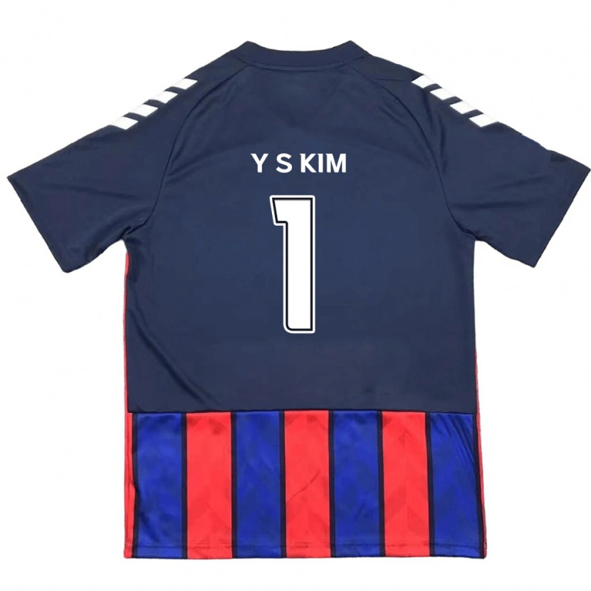 Danxen Kvinnor Seong-Yoon Kim #1 Kungsblå Röd Hemmatröja Matchtröjor 2025/26 Tröjor T-Tröja