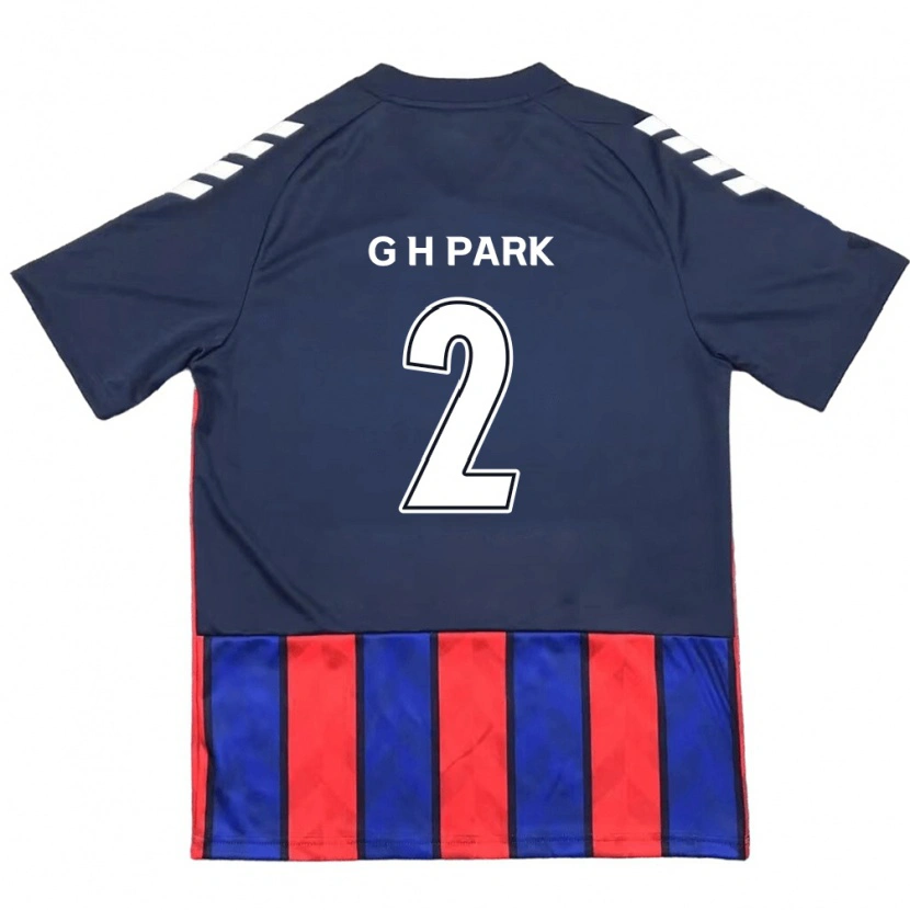 Danxen Kvinnor Hyo-Geun Park #2 Kungsblå Röd Hemmatröja Matchtröjor 2025/26 Tröjor T-Tröja