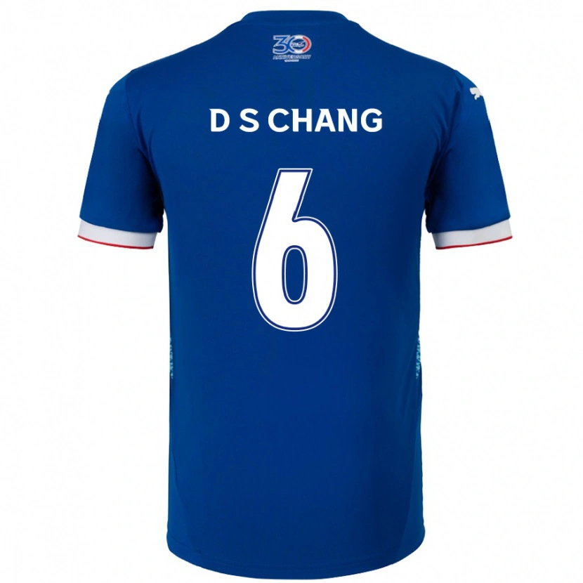 Danxen Kvinnor Se-Dong Chang #6 Kungsblå Vit Hemmatröja Matchtröjor 2025/26 Tröjor T-Tröja