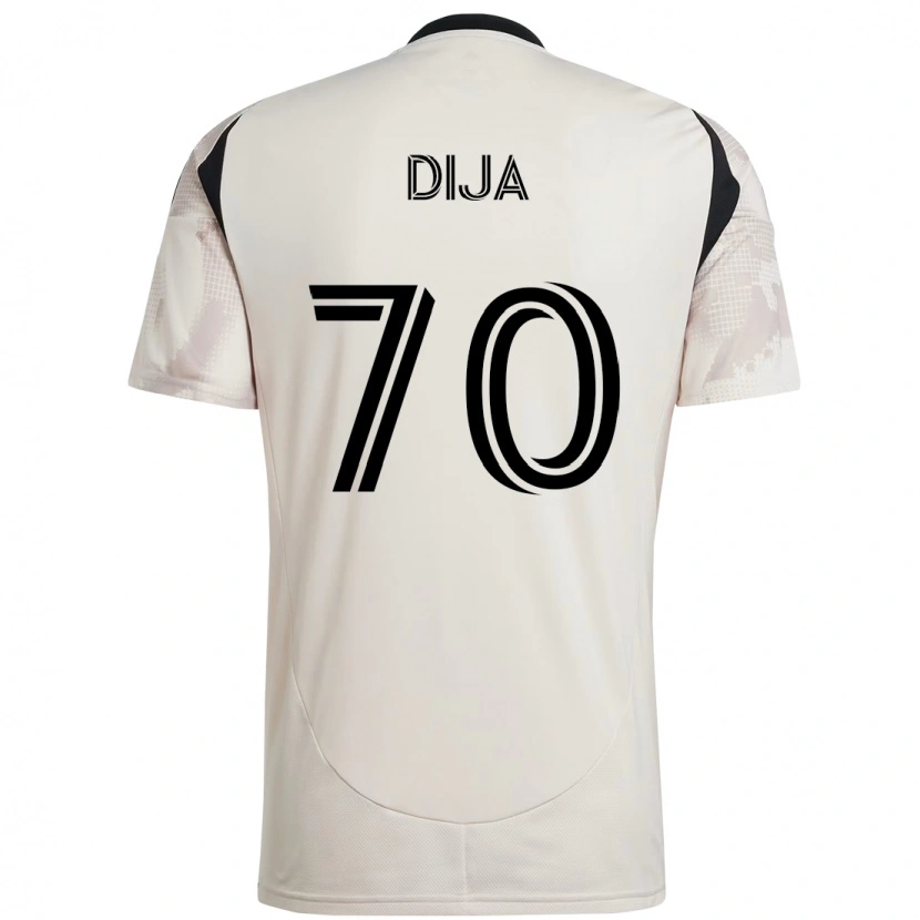 Danxen Kvinnor Dija #70 Beige Svart Bortatröja Matchtröjor 2025/26 Tröjor T-Tröja