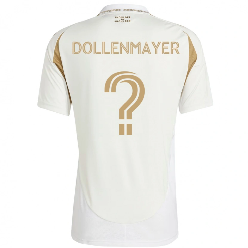 Danxen Kvinnor Noah Dollenmayer #0 Vit Brun Bortatröja Matchtröjor 2025/26 Tröjor T-Tröja