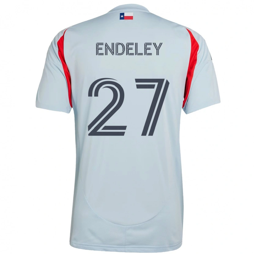Danxen Kvinnor Herbert Endeley #27 Ljusblå Röd Bortatröja Matchtröjor 2025/26 Tröjor T-Tröja