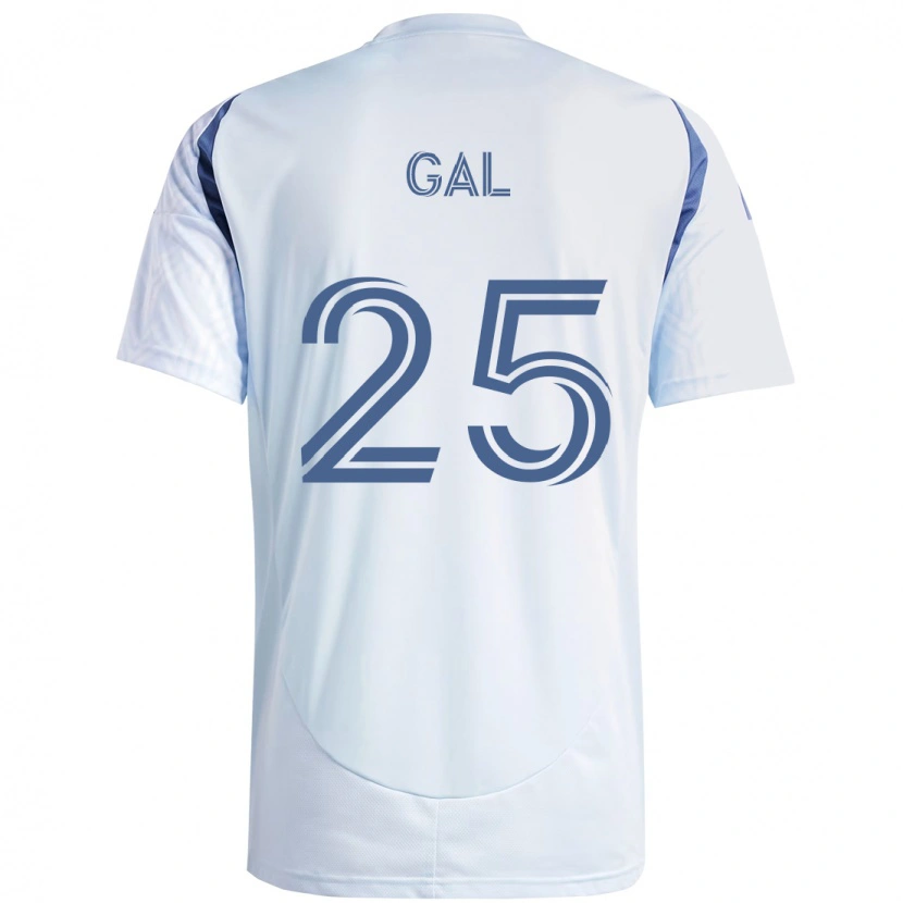 Danxen Kvinnor Jeff Gal #25 Ljus Himmel Blåblå Bortatröja Matchtröjor 2025/26 Tröjor T-Tröja