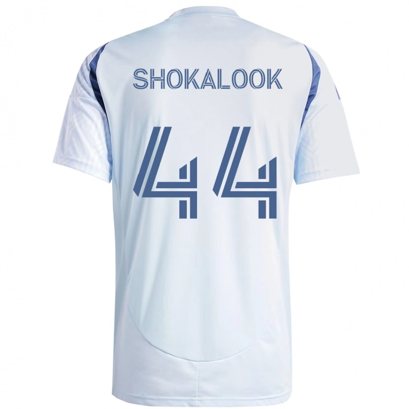 Danxen Kvinnor Jason Shokalook #44 Ljus Himmel Blåblå Bortatröja Matchtröjor 2025/26 Tröjor T-Tröja