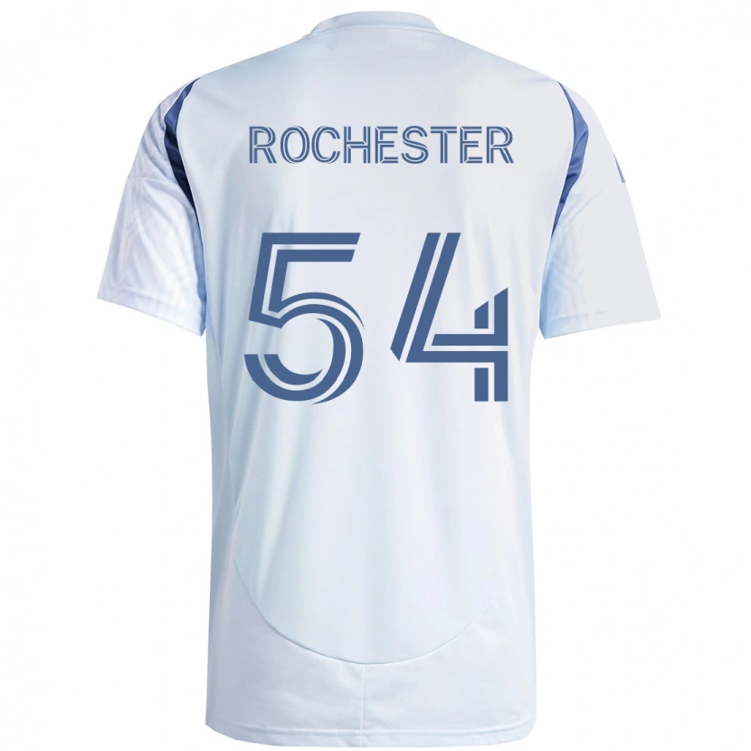 Danxen Kvinnor Lamonth Rochester #54 Ljus Himmel Blåblå Bortatröja Matchtröjor 2025/26 Tröjor T-Tröja