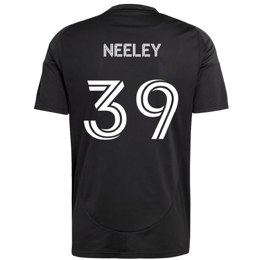 Danxen Kvinnor Jack Neeley #39 Svart Vit Bortatröja Matchtröjor 2025/26 Tröjor T-Tröja