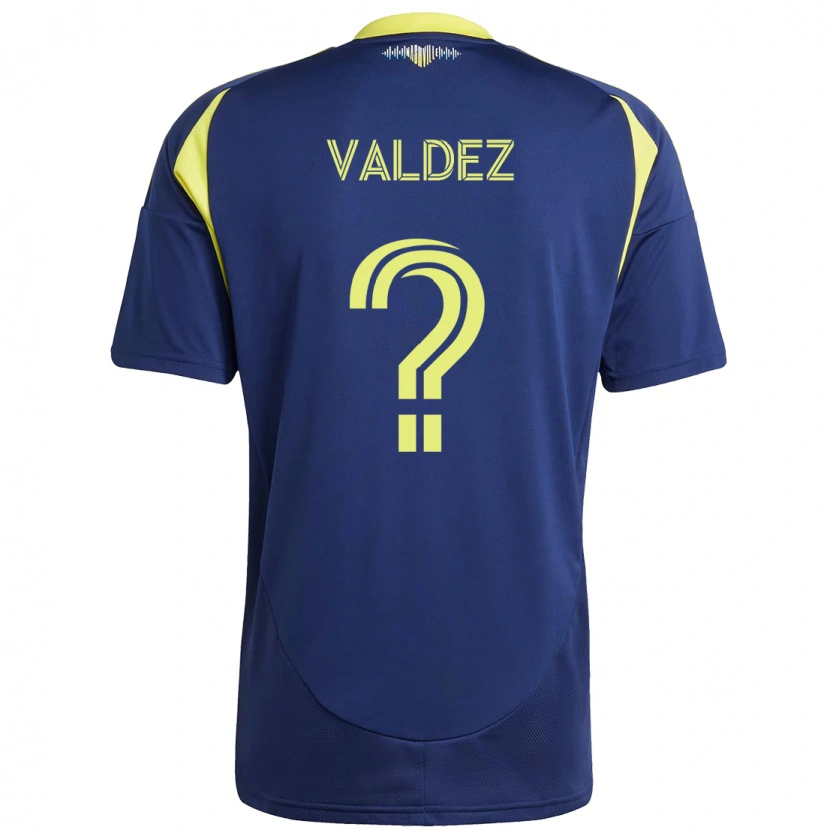 Danxen Kvinnor Xavier Valdez #0 Marinblå Gul Bortatröja Matchtröjor 2025/26 Tröjor T-Tröja