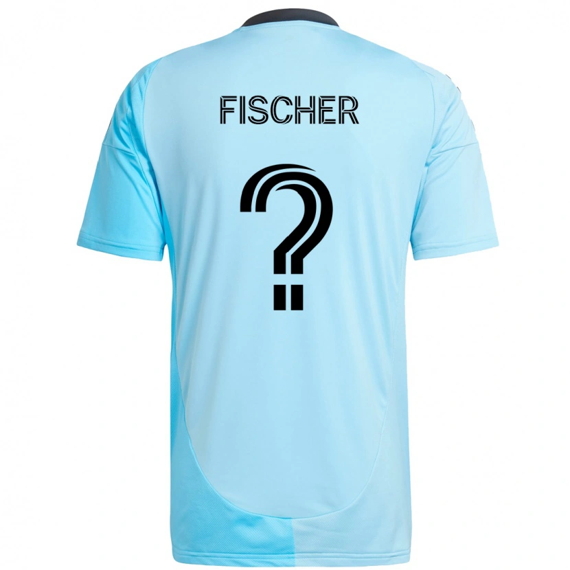 Danxen Kvinnor Britton Fischer #0 Himmelsblå Bortatröja Matchtröjor 2025/26 Tröjor T-Tröja