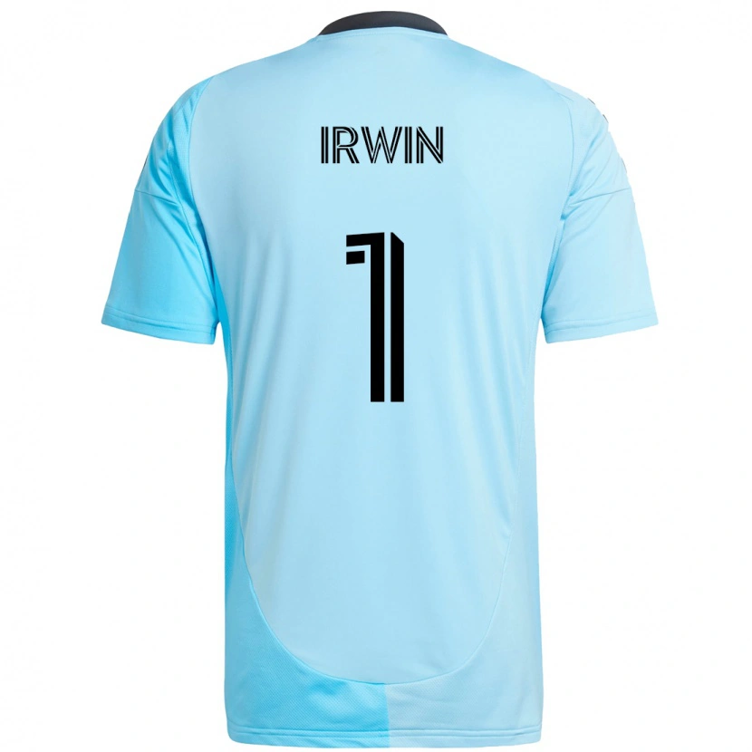 Danxen Kvinnor Clint Irwin #1 Himmelsblå Bortatröja Matchtröjor 2025/26 Tröjor T-Tröja