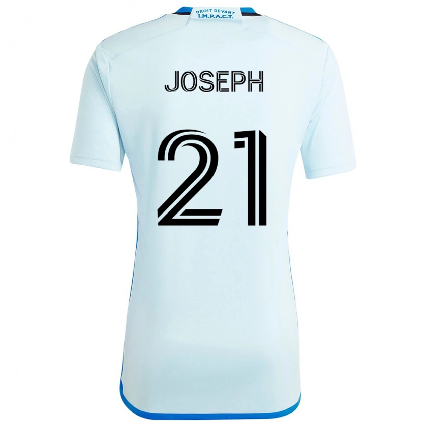 Danxen Kvinnor Sebastien Udell Joseph #21 Himmelsblå Mörkblå Bortatröja Matchtröjor 2025/26 Tröjor T-Tröja