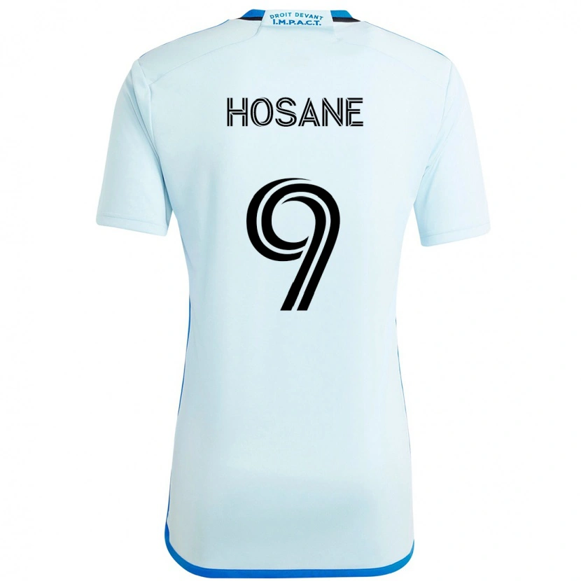 Danxen Kvinnor Soukou Hosane #9 Himmelsblå Mörkblå Bortatröja Matchtröjor 2025/26 Tröjor T-Tröja