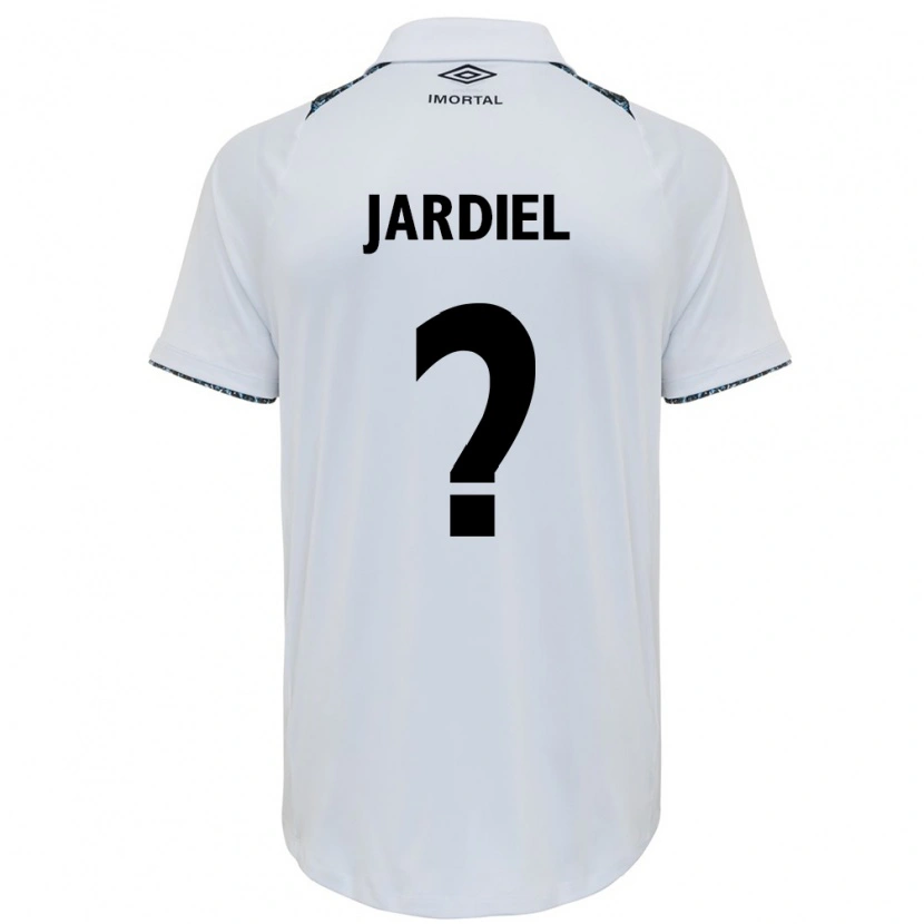Danxen Kvinnor Jardiel #0 Vit Blå Bortatröja Matchtröjor 2025/26 Tröjor T-Tröja