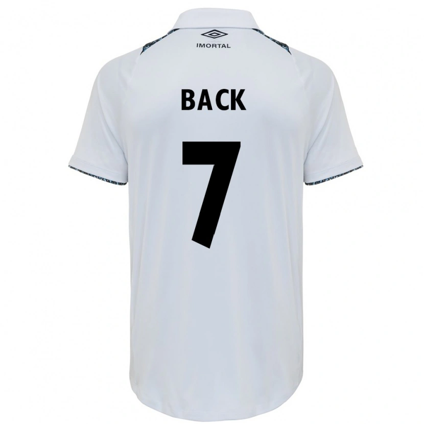 Danxen Kvinnor Pri Back #7 Vit Blå Bortatröja Matchtröjor 2025/26 Tröjor T-Tröja