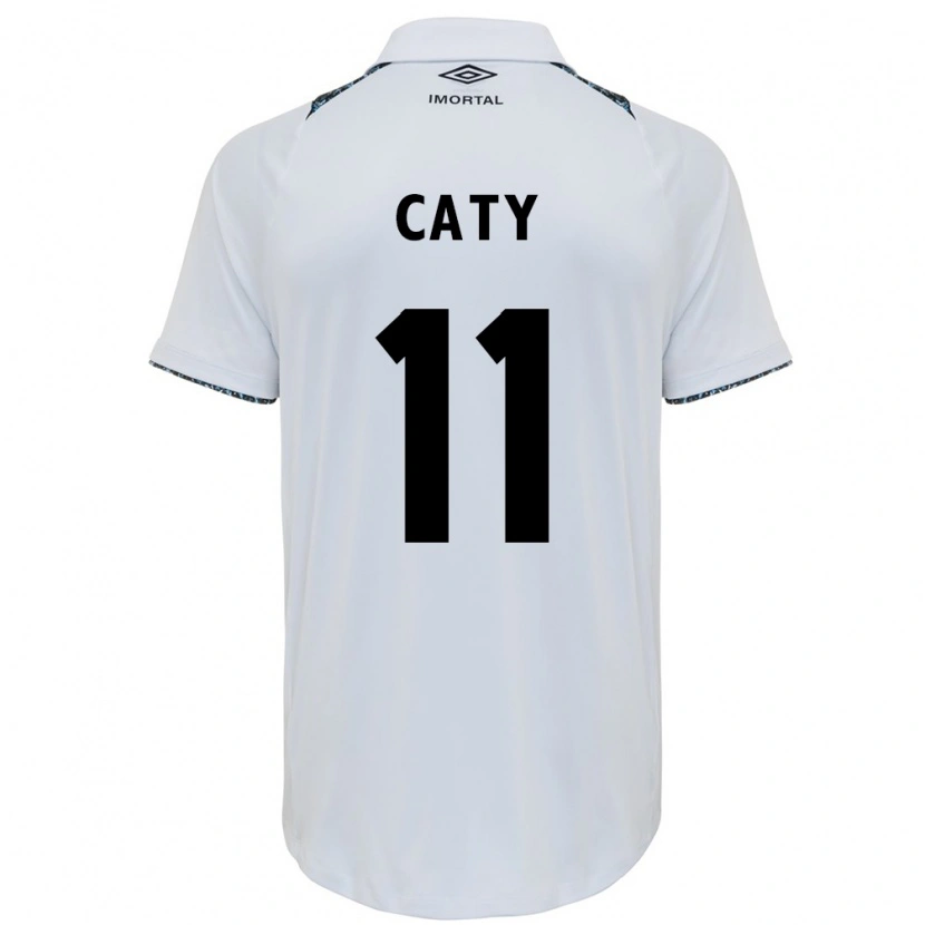 Danxen Kvinnor Caty #11 Vit Blå Bortatröja Matchtröjor 2025/26 Tröjor T-Tröja