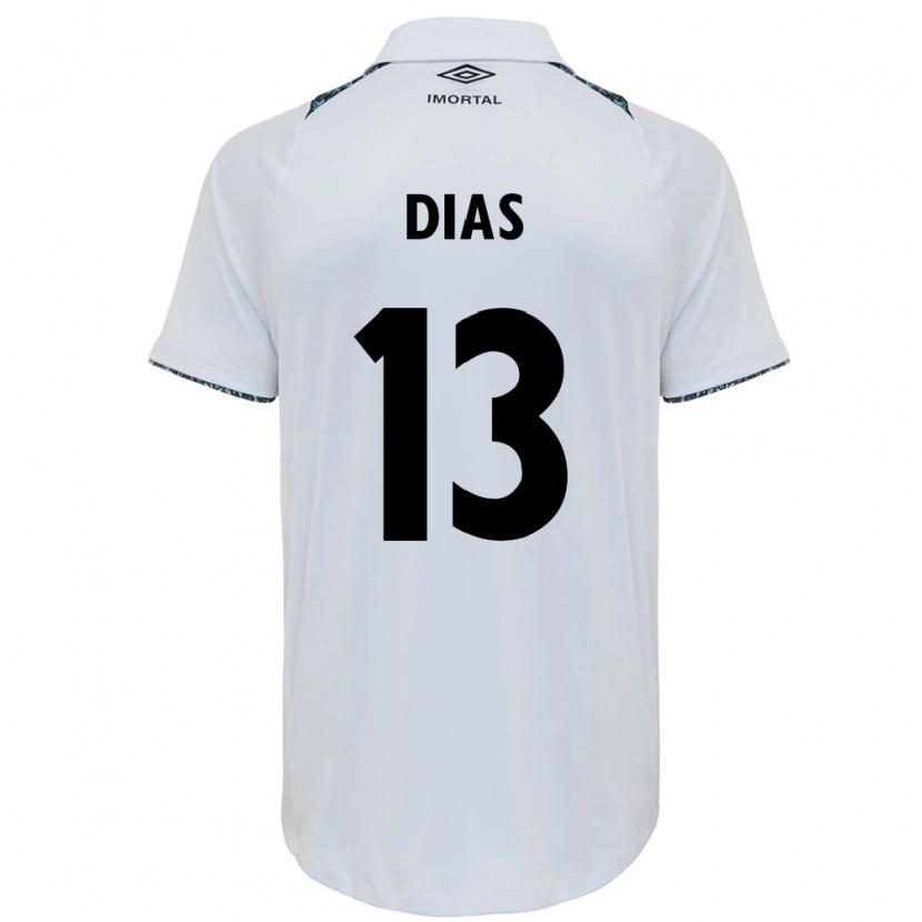 Danxen Kvinnor Viviane Aparecida Dias #13 Vit Blå Bortatröja Matchtröjor 2025/26 Tröjor T-Tröja