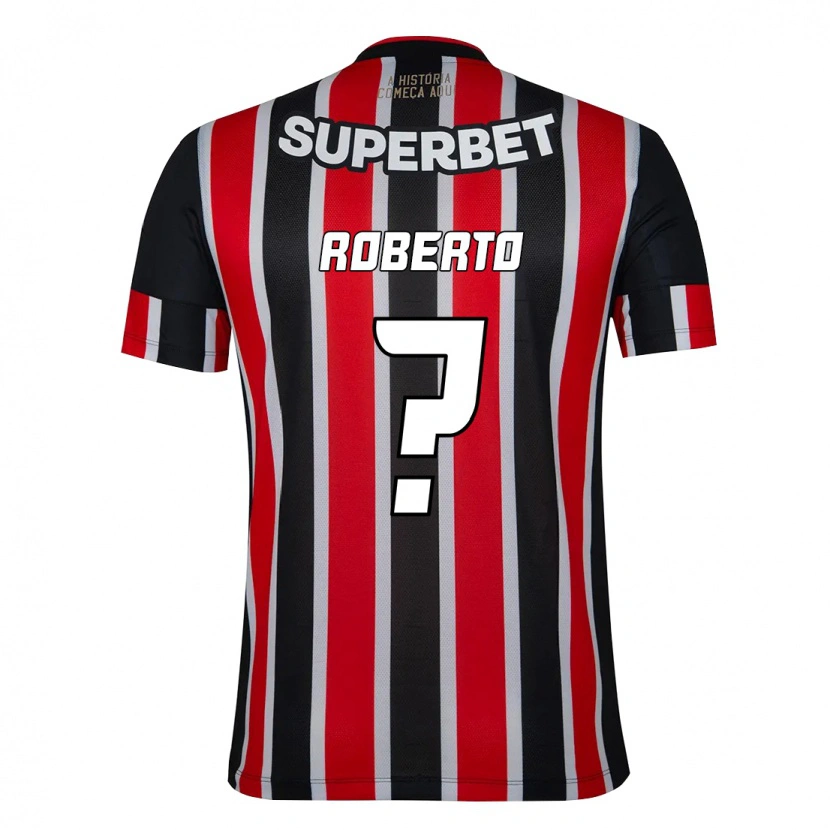 Danxen Kvinnor Roberto Teixeira #0 Svart Röd Bortatröja Matchtröjor 2025/26 Tröjor T-Tröja