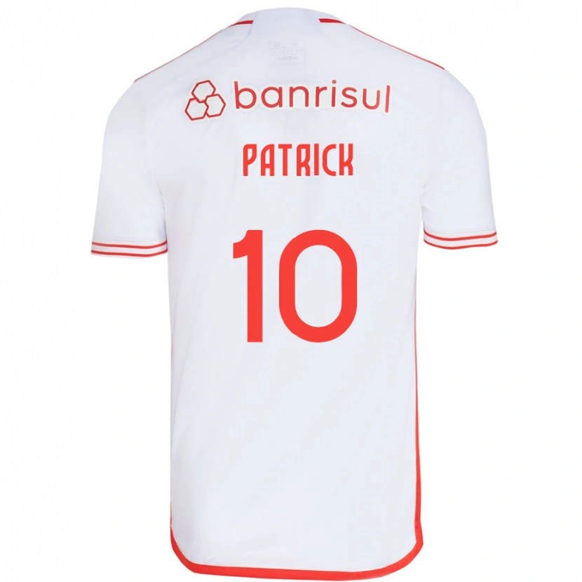 Danxen Kvinnor Alan Patrick #10 Vit Röd Bortatröja Matchtröjor 2025/26 Tröjor T-Tröja