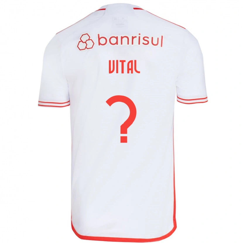 Danxen Kvinnor Lucas Vital #0 Vit Röd Bortatröja Matchtröjor 2025/26 Tröjor T-Tröja