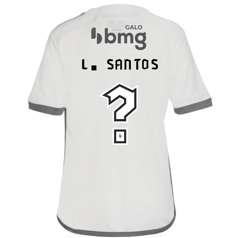 Danxen Kvinnor Léo Santos #0 Off-White Bortatröja Matchtröjor 2025/26 Tröjor T-Tröja