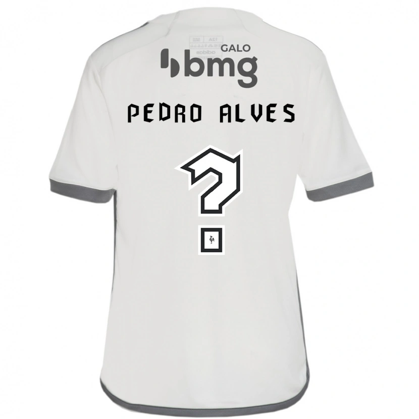 Danxen Kvinnor Pedro Alves #0 Off-White Bortatröja Matchtröjor 2025/26 Tröjor T-Tröja