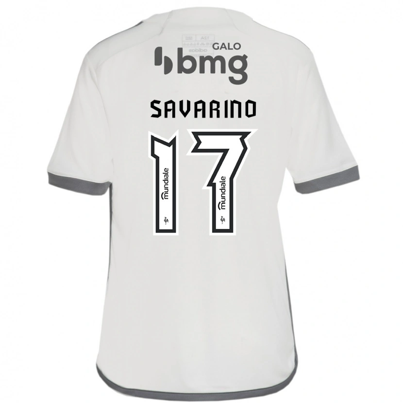Danxen Kvinnor Jefferson Savarino #17 Off-White Bortatröja Matchtröjor 2025/26 Tröjor T-Tröja