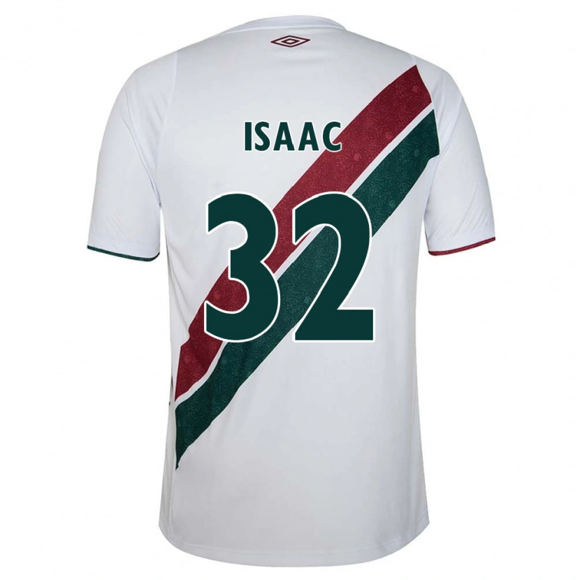 Danxen Kvinnor Isaac #32 Vit Grön Vinröd Bortatröja Matchtröjor 2025/26 Tröjor T-Tröja