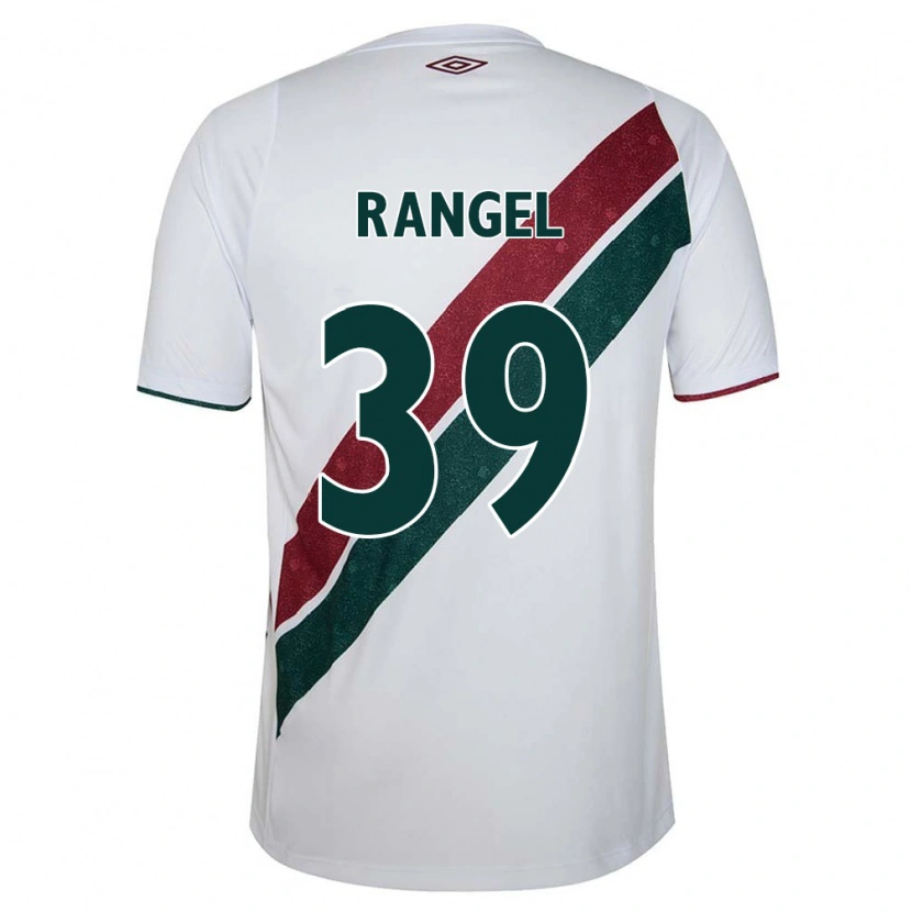 Danxen Kvinnor Pedro Rangel #39 Vit Grön Vinröd Bortatröja Matchtröjor 2025/26 Tröjor T-Tröja