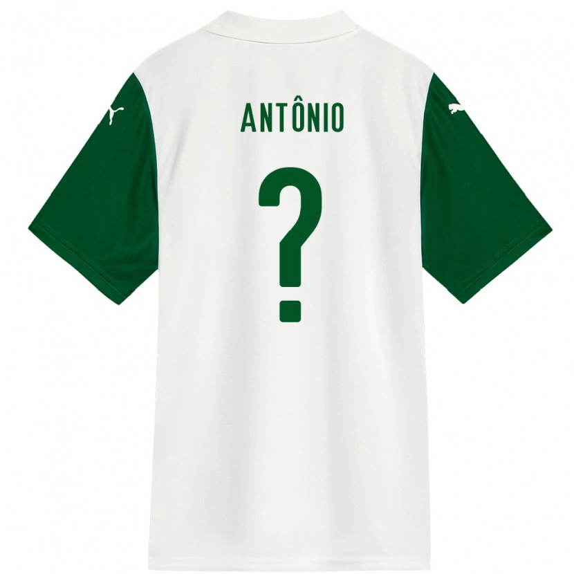 Danxen Kvinnor Diogo Antônio #0 Vit Grön Bortatröja Matchtröjor 2025/26 Tröjor T-Tröja