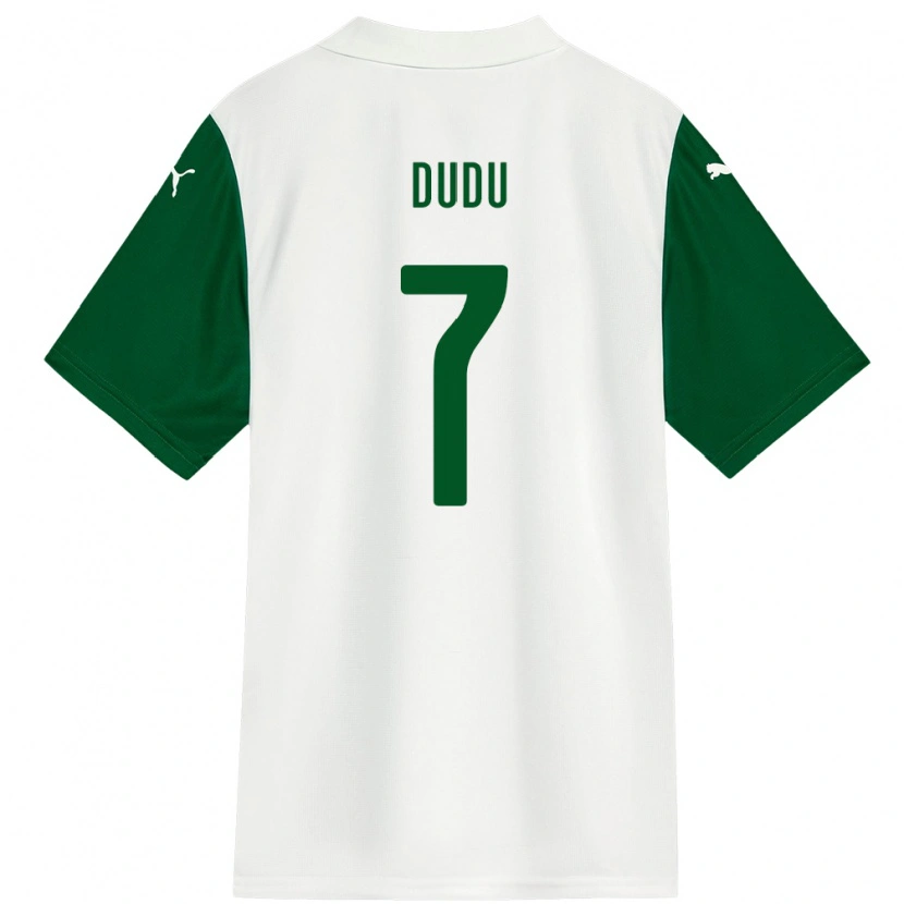 Danxen Kvinnor Dudu #7 Grön Vit Bortatröja Matchtröjor 2025/26 Tröjor T-Tröja
