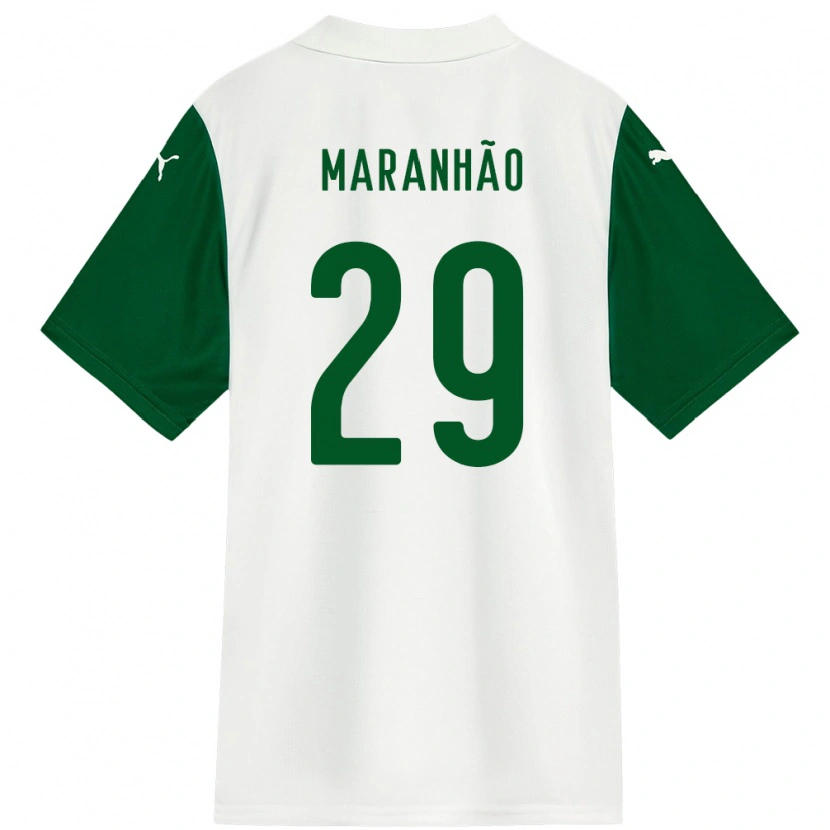 Danxen Kvinnor Taina Maranhão #29 Vit Grön Bortatröja Matchtröjor 2025/26 Tröjor T-Tröja