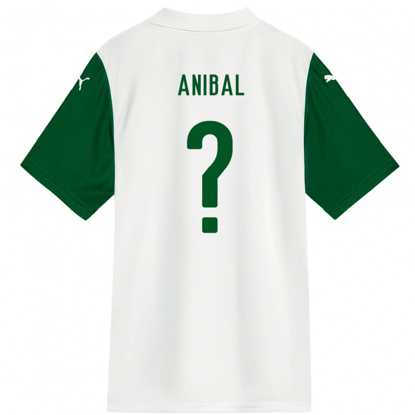 Danxen Kvinnor Anibal #0 Vit Grön Bortatröja Matchtröjor 2025/26 Tröjor T-Tröja
