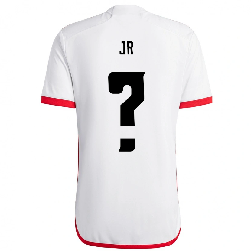 Danxen Kvinnor Wanderson Jr #0 Vit Röd Bortatröja Matchtröjor 2025/26 Tröjor T-Tröja
