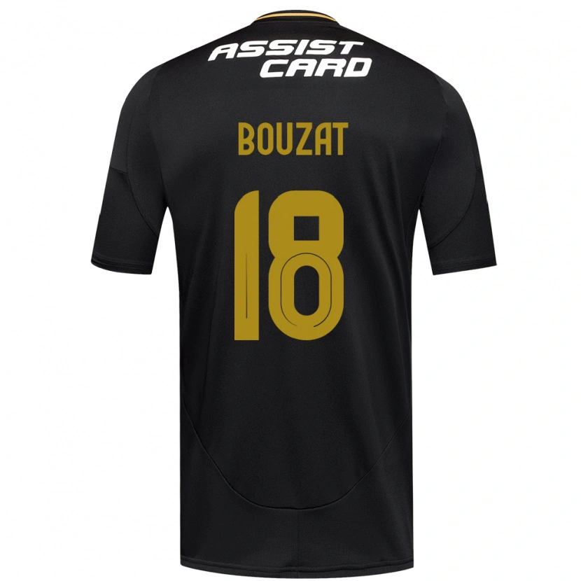 Danxen Kvinnor Agustín Bouzat #18 Svart Vit Bortatröja Matchtröjor 2025/26 Tröjor T-Tröja