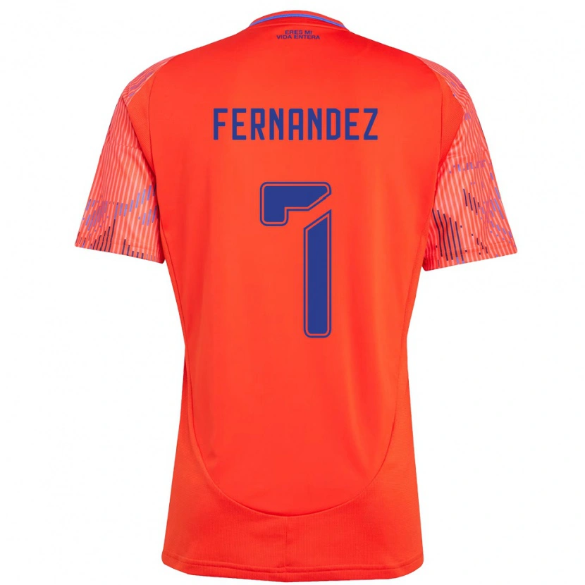 Danxen Kvinnor Rebeca Fernández #7 Orange Röd Bortatröja Matchtröjor 2025/26 Tröjor T-Tröja