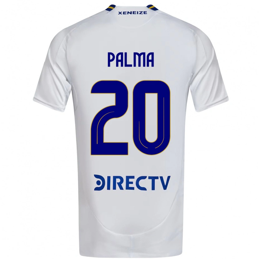 Danxen Kvinnor Lucas Palma #20 Vit Blå Bortatröja Matchtröjor 2025/26 Tröjor T-Tröja
