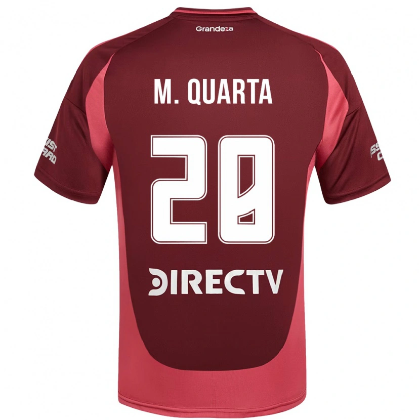 Danxen Kvinnor Lucas Martínez Quarta #28 Vinröd Magenta Bortatröja Matchtröjor 2025/26 Tröjor T-Tröja