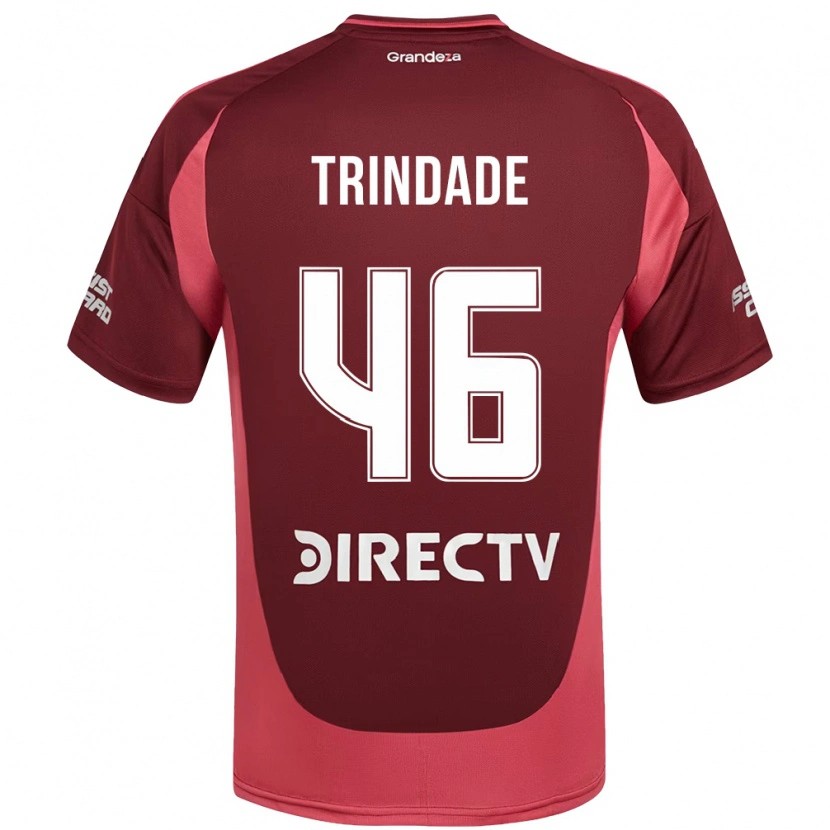 Danxen Kvinnor Gonzalo Trindade #46 Vinröd Magenta Bortatröja Matchtröjor 2025/26 Tröjor T-Tröja