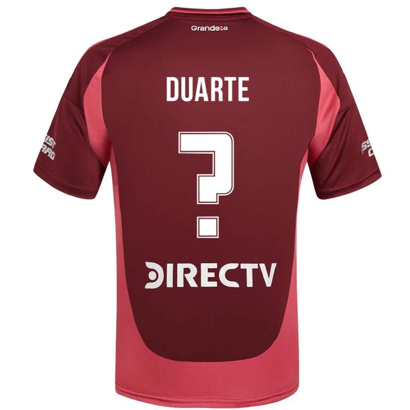 Danxen Kvinnor Luciana Duarte #0 Vinröd Magenta Bortatröja Matchtröjor 2025/26 Tröjor T-Tröja