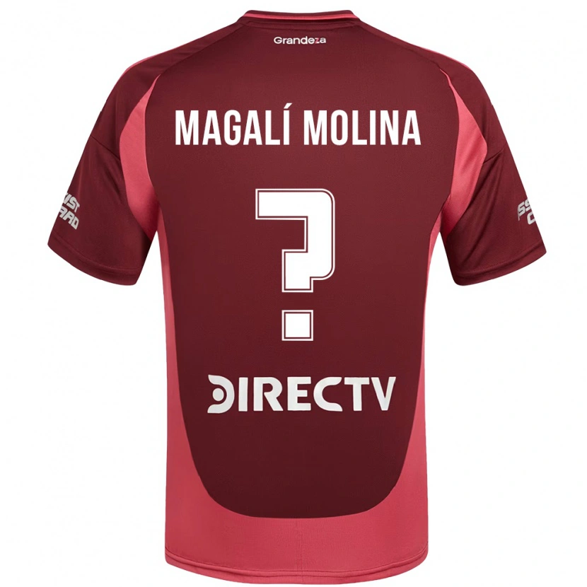 Danxen Kvinnor Celena Magalí Molina #0 Vinröd Magenta Bortatröja Matchtröjor 2025/26 Tröjor T-Tröja