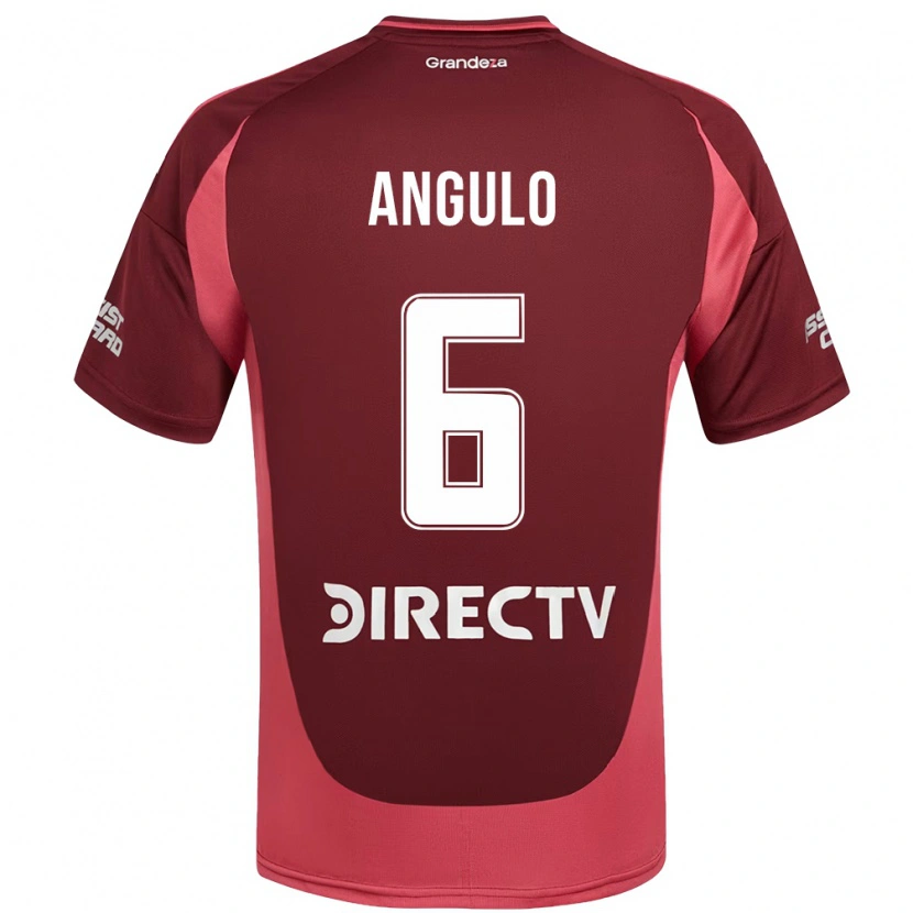 Danxen Kvinnor Tamara Angulo #6 Vinröd Magenta Bortatröja Matchtröjor 2025/26 Tröjor T-Tröja
