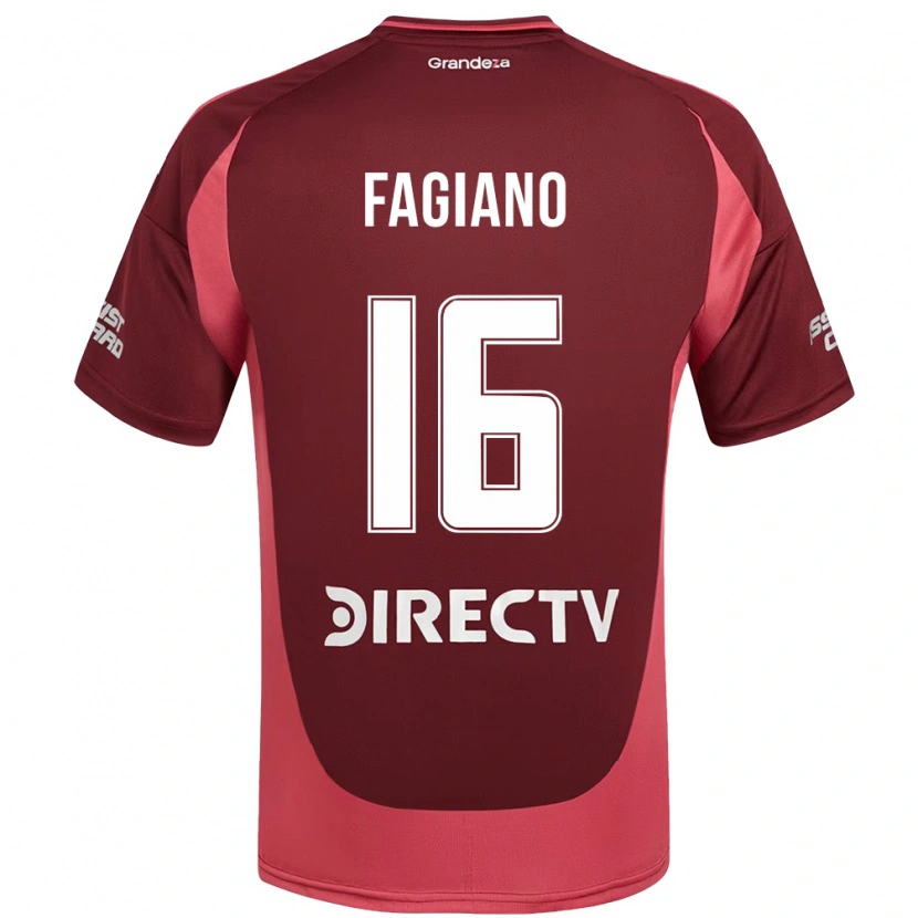Danxen Kvinnor Paloma Fagiano #16 Vinröd Magenta Bortatröja Matchtröjor 2025/26 Tröjor T-Tröja