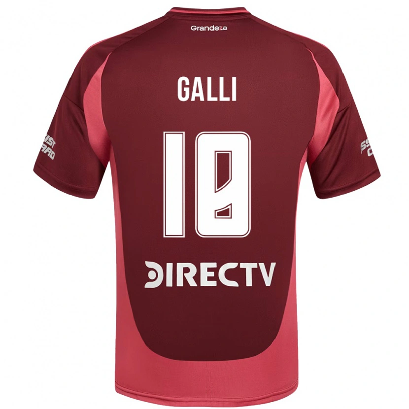 Danxen Kvinnor Ludmila Galli #18 Vinröd Magenta Bortatröja Matchtröjor 2025/26 Tröjor T-Tröja