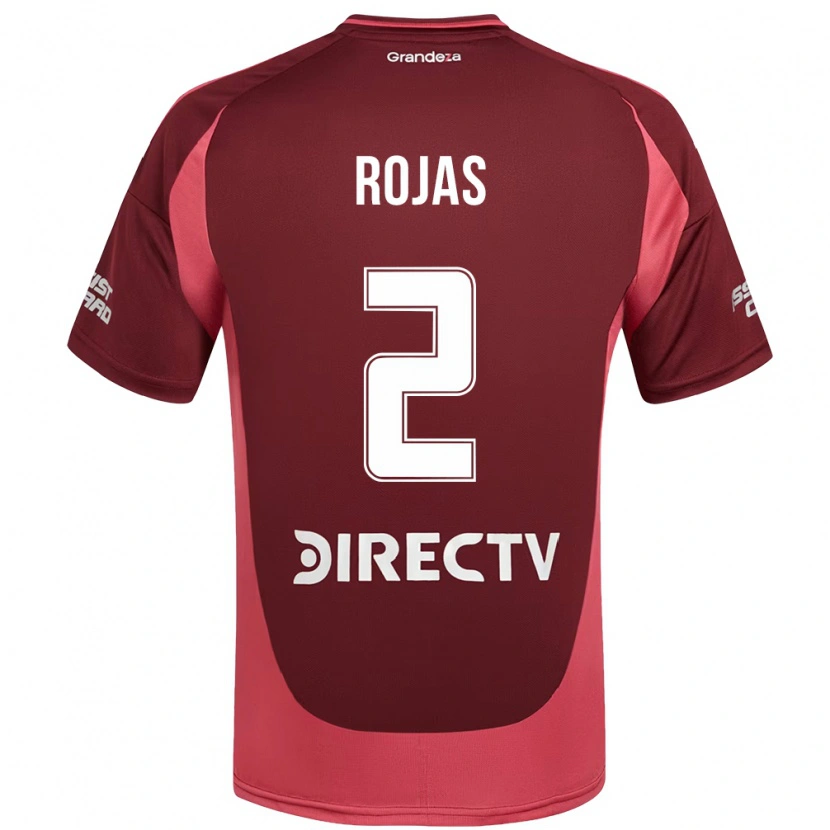 Danxen Kvinnor Robert Rojas #2 Vinröd Magenta Bortatröja Matchtröjor 2025/26 Tröjor T-Tröja
