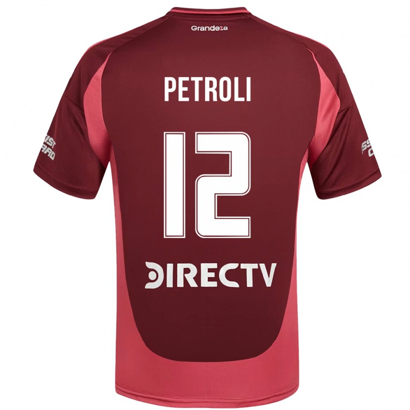 Danxen Kvinnor Franco Petroli #12 Vinröd Magenta Bortatröja Matchtröjor 2025/26 Tröjor T-Tröja