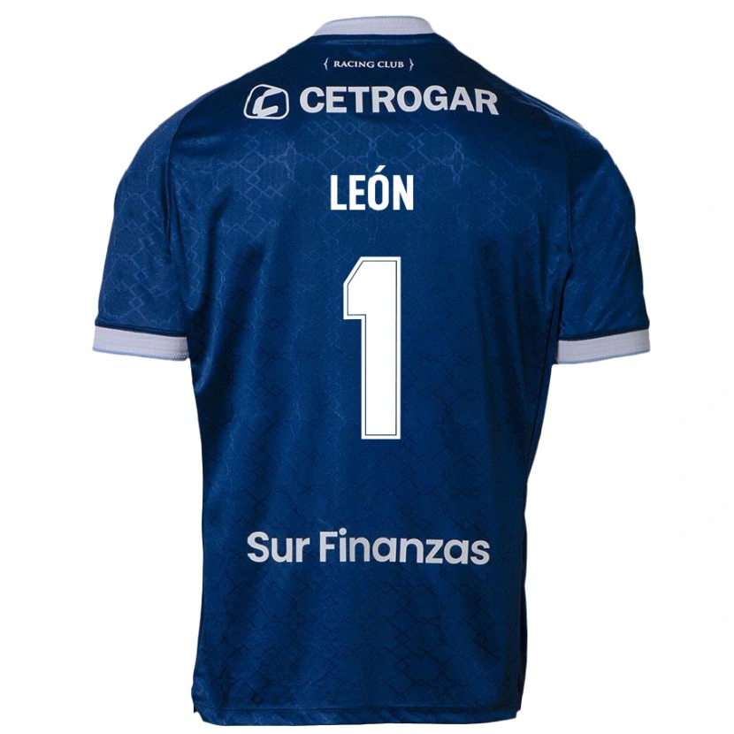 Danxen Kvinnor Roberto Leon #1 Mörkblå Bortatröja Matchtröjor 2025/26 Tröjor T-Tröja