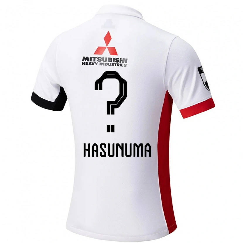 Danxen Kvinnor Shunsuke Hasunuma #0 Vit Svart Bortatröja Matchtröjor 2025/26 Tröjor T-Tröja