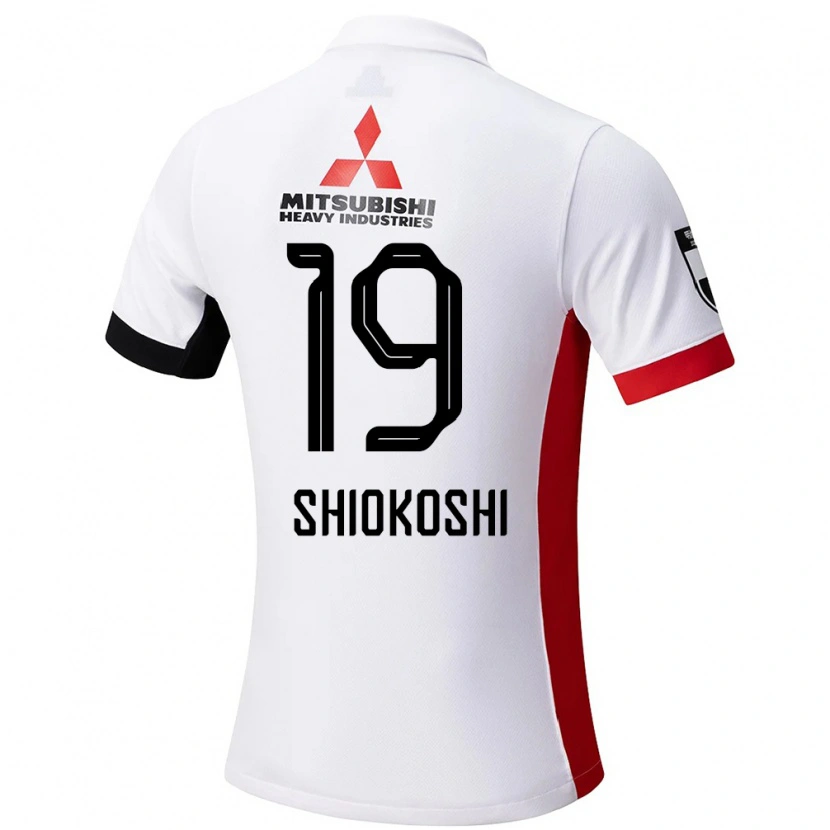 Danxen Kvinnor Yuzuho Shiokoshi #19 Vit Svart Bortatröja Matchtröjor 2025/26 Tröjor T-Tröja