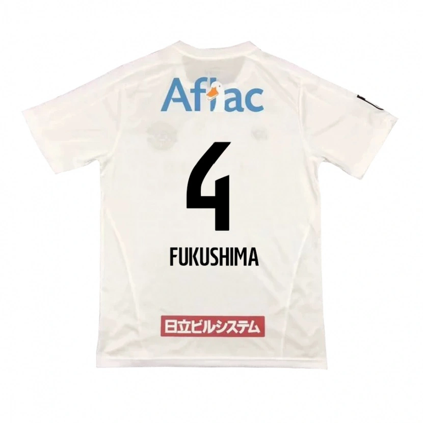 Danxen Kvinnor Taiga Fukushima #4 Ljusgrå Beige Bortatröja Matchtröjor 2025/26 Tröjor T-Tröja