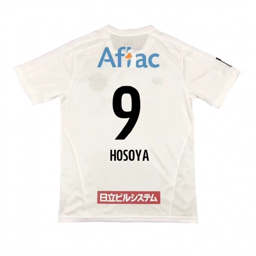Danxen Kvinnor Mao Hosoya #9 Ljusgrå Beige Bortatröja Matchtröjor 2025/26 Tröjor T-Tröja